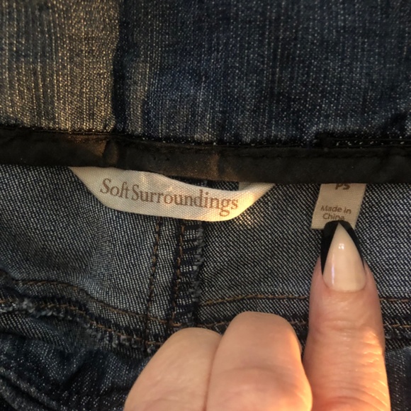 🕘 SOFT SURROUNDINGS JEAN SIZE SMALL - Picture 7 of 7